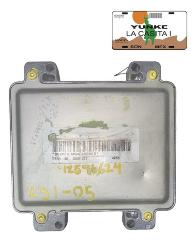 Computadora Pontiac Grand Prix 3.8l 05-06 12596624 (ykuc)