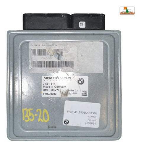 Pcm Computadora Bmw 325i 3.0l 06-09