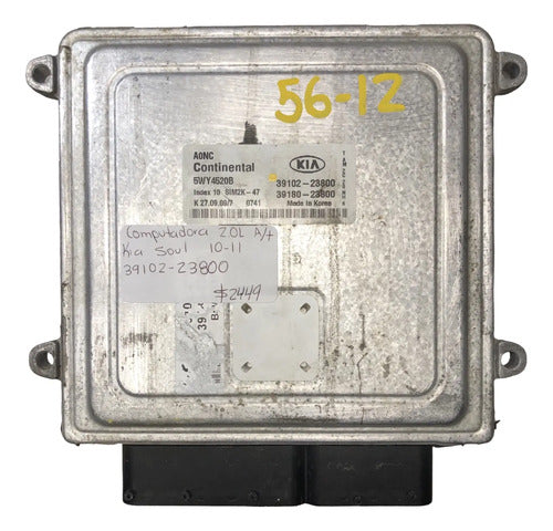 Pcm Computadora Kia Soul 2.0l A/t 10-11 39102-23800 P1