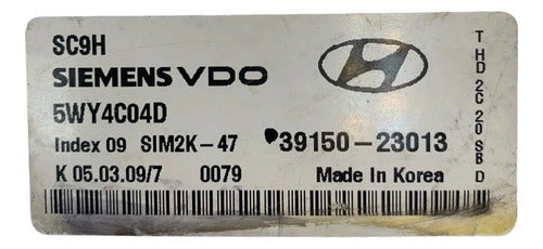 Pcm Computadora Hyundai Elantra 2.0l 07-10 39150-23013