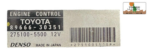 Pcm Computadora Lexus Gs300 3.0l A/t 2006 89666-30351