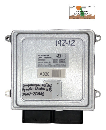 Computadora Hyundai Elantra 1.8l A/t 11-13 39102-2ema0