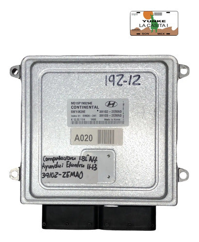 Pcm Computadora Hyundai Elantra 1.8l A/t 11-13 39102-2ema0