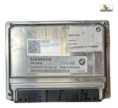 Computadora Bmw 325i 3.0l 02-03 5wk90015