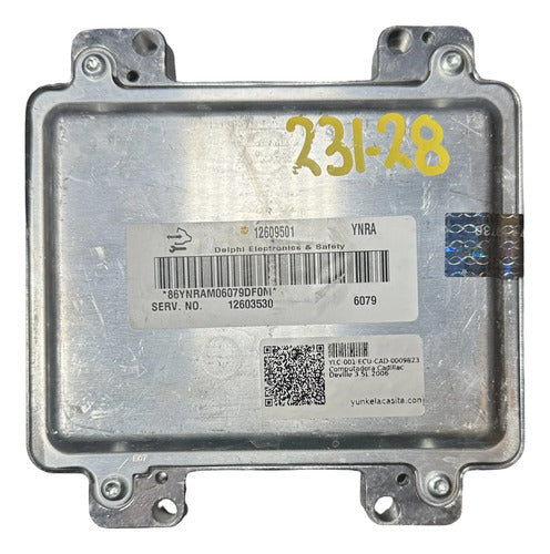 Pcm Computadora Cadillac Deville 3.5l 2006