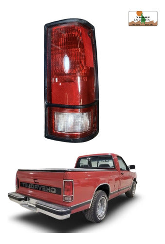Calavera Chevrolet S10 1982-1994 Rh Derecho/pasajero Rojo