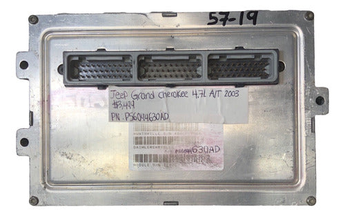 Computadora Jeep Grand Cherokee 4.7l A/t 2003 P56044630ad