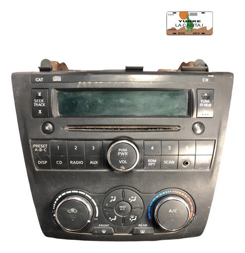 Estereo Con Control De Clima Nissan Altima 07-08 28185 Ja000