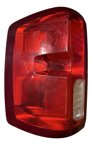 Calavera Lh Chevrolet Silverado 1500 2016-2018 Izquierdo/conductor Rojo