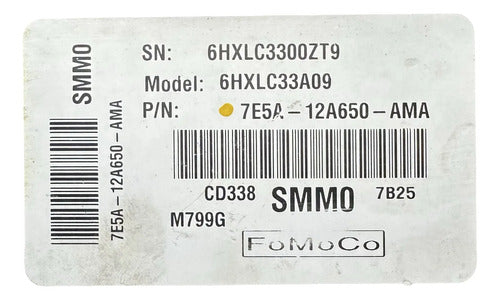 Computadora Ford Fusion 3.0l 2007 7e5a-12a650-ama
