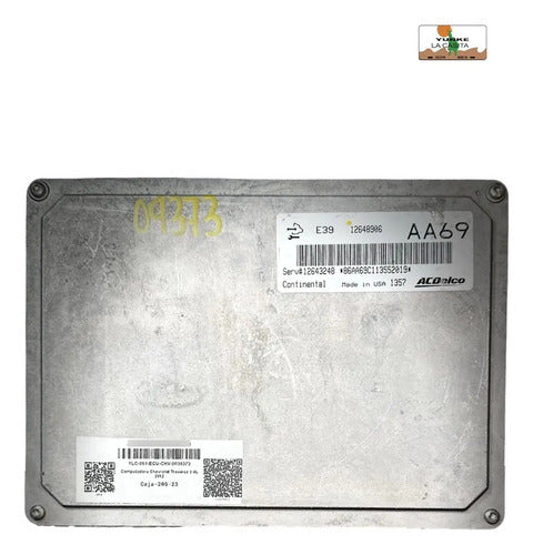 Computadora Chevrolet Traverse 2.4l 2012 12648906 (aa69)