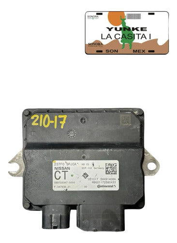 Modulo Tcm Nissan Pathfinder 3.5l 18-20 237f0 9pj0a Ct P2