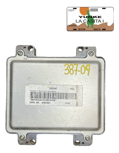 Computadora Chevrolet Colorado 3.5l 2006 12591647 (yhzl)