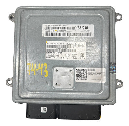 Pcm Computadora Dodge Avenger 2.4l 07-10