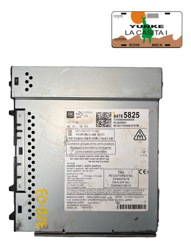 Estéreo Receptor Chevrolet Malibu 2019-2020 84785825