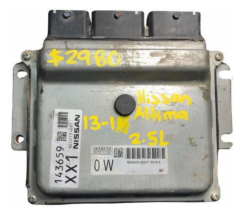Pcm Computadora Nissan Altima 2013-2015 2.5l Nec013-031 (0w)
