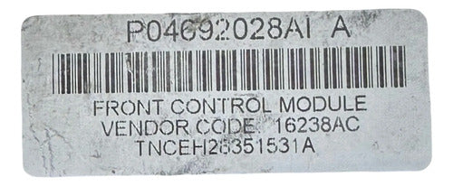 Caja De Fusibles Dodge Charger 2006-2007 P04692031aj