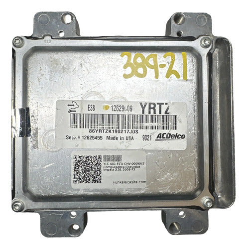 Pcm Computadora Chevrolet Impala 3.5l 2009 P2