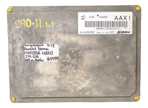 Computadora Chevrolet Equinox 11-13 12642856 (aax1)