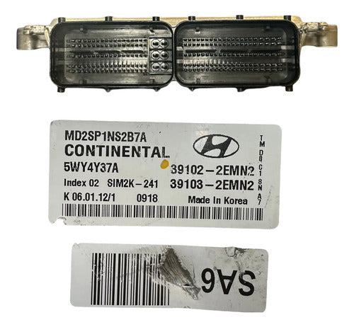 Computadora Hyundai Elantra 1.8l 2011-2013 39102-2emn2