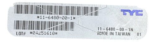 Calavera Lh Nissan Altima 2013-2016 Izquierdo/conductor Rojo