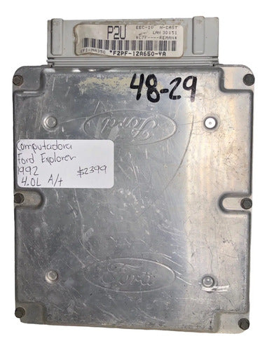 Pcm Computadora Ford Explorer 4.0l A/t 1992 F2pf-12a650-ya