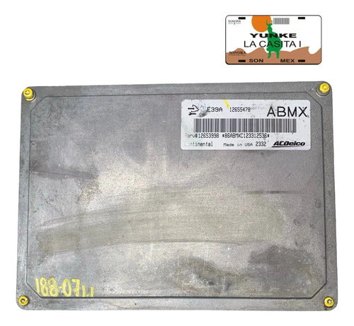 Pcm Computadora Chevrolet Malibu 2.5l 13 12655478 (abmx) P2