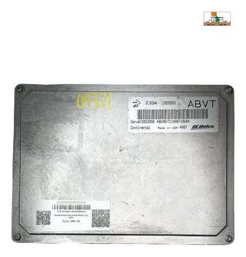 Computadora Chevrolet Malibu 2.5l 2014 12659501 (abvt)