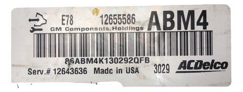 Computadora Chevrolet Cruze 1.4l 12-16 12655586 (abm4)