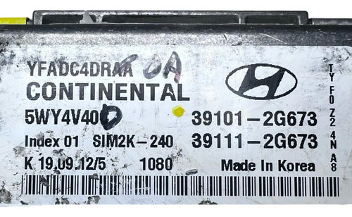Computadora Hyundai Sonata 2.4l A/t 11-14 39101-2g673