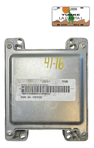 Computadora Chevrolet Cavalier 2.2l 2003-2005 12587611 Yfwm