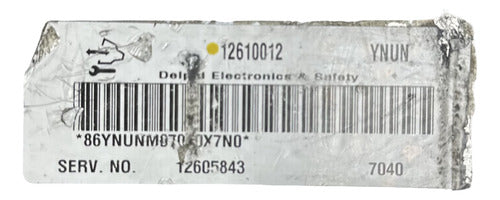 Computadora Pontiac G6 2.4l 2007 12610012 (ynun)