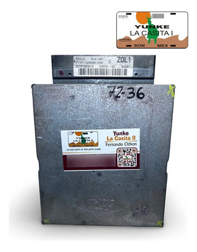 Pcm Computadora Ford Ranger 4.0l 1997 F77f-12a650-aab