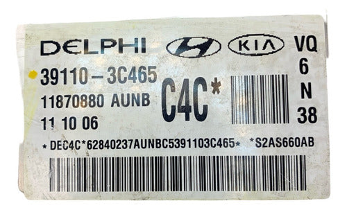 Computadora Kia Sedona 3.5l 06-09 39110-3c465