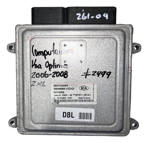 Computadora Kia Optima 2.4l 06-08 39101-25141