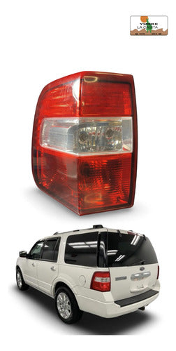 Calavera Lh Ford Expedition 2007-2012 7l14-13b505-a Izquierdo/conductor Rojo