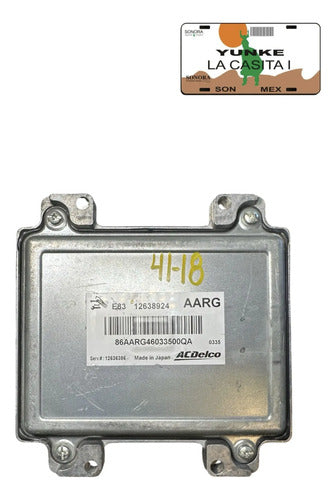 Pcm Computadora Chevrolet Aveo 1.6l 09-13 12638924 (aarg) P1
