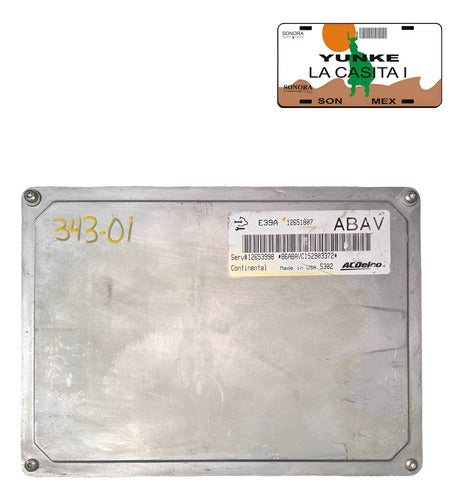 Computadora Buick Verano 2.4l 2016 12651807 (abav)