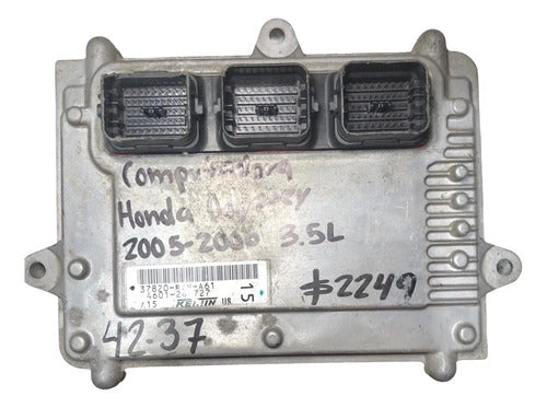 Pcm Computadora Honda Odyssey 3.5l 05-06 37820-rgm-a61 (15)
