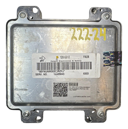 Pcm Computadora Pontiac G6 2.4l 2007
