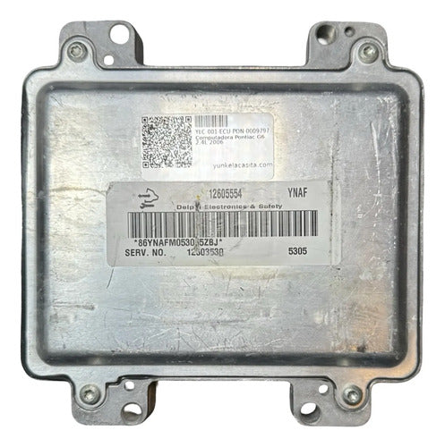 Computadora Pontiac G6 2.4l 2006 12605554 (ynaf)