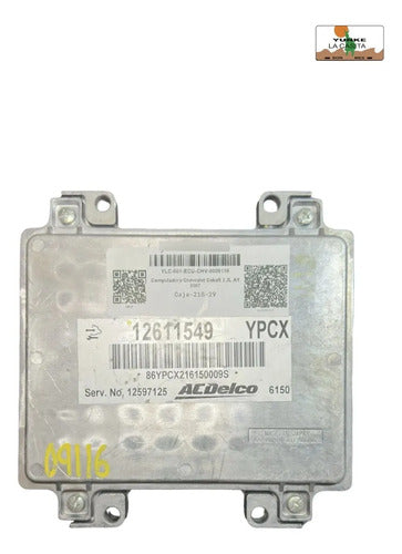 Computadora  Chevrolet Cobalt 2.2l A/t 2007 12611549 (ypcx)