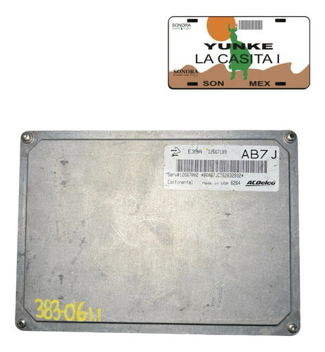 Pcm Computadora Chevrolet Equinox 2.4l 17 12667189 (ab7j) P2