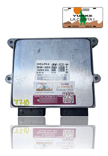 Computadora Hyundai Génesis 3.8l M/t 09-11 39106-3c014