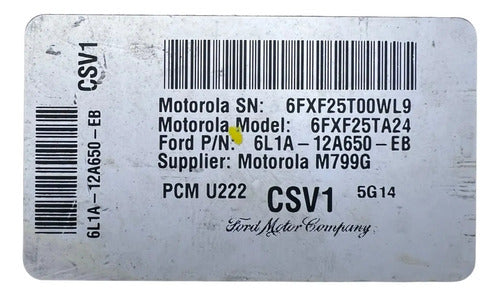 Pcm Computadora Ford Expedition 5.4l A/t 2006 6l1a-12a650-eb