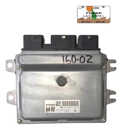 Pcm Computadora Nissan Versa 1.6l 2012 Mec910-030 D1 (hw)