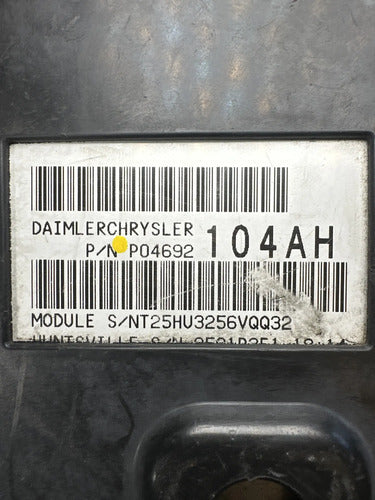 Caja De Fusibles Jeep Grand Cherokee 3.7l 07-08
