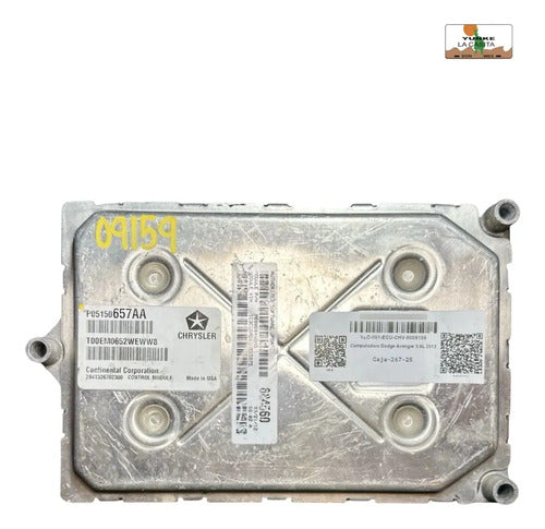 Computadora  Dodge Avenger 3.6l 2012 P05150657aa