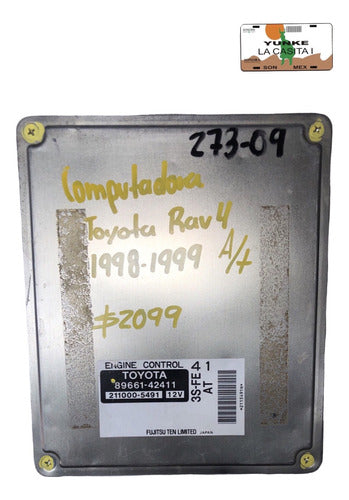Computadora Toyota Rav4 A/t 98-99 89661-42411