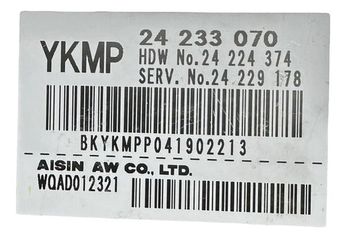 Módulo Tcm Chevrolet Equinox 3.4l A/t 05-06 24233070 (ykmp)